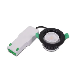 LED-Einbaustrahler Eco R 68, weiß, Ø 9 cm, Metall, IP65, CCT