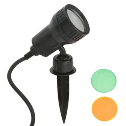 LED-Erdspießstrahler Terra inklusive Farbfilter