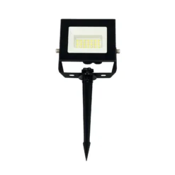 LED-Flutlichtstrahler Bolton 2.0, 10 W, Erdspieß, Stecker
