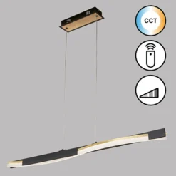LED-Hängelampe Bridge Remote dim CCT schwarz