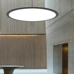 LED-Hängelampe Grande, schwarz, Ø 60 cm, Metall, CCT