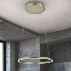 LED-Hängelampe Lisa-60, CCT, dimmbar, bronze