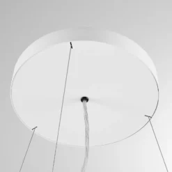 LED-Hängelampe PERFORA PRO L, Ø 91 cm, weiß DALI up/down CCT
