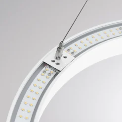 LED-Hängelampe PERFORA PRO L, Ø 91 cm, weiß DALI up/down CCT