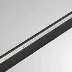 LED-Hängelampe PERFORA PROLINE XL schwarz 159cm DALI up/down