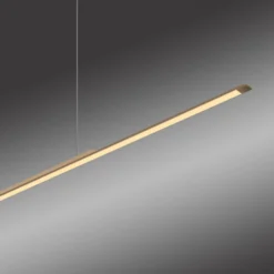 LED-Hängelampe PURE Surface, bronze 125 cm Aluminium 3.000 K
