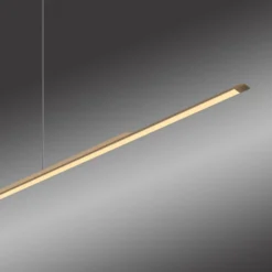 LED-Hängelampe PURE Surface, bronze 160 cm Aluminium 3.000 K