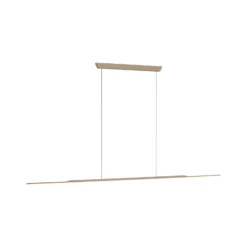LED-Hängelampe PURE Surface, bronze 160 cm Aluminium 3.000 K