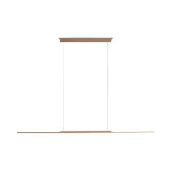 LED-Hängelampe PURE Surface, bronze 160 cm Aluminium 3.000 K