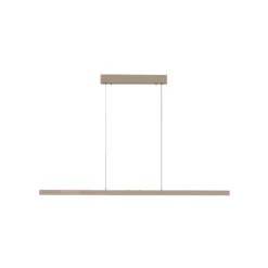 LED-Hängeleuchte ADRIANA, bronze, Länge 179 cm, Touchdimmer