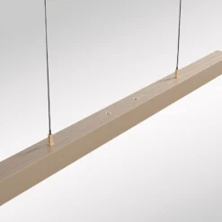 LED-Hängeleuchte ADRIANA, bronze, Länge 179 cm, Touchdimmer
