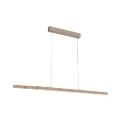 LED-Hängeleuchte ADRIANA, bronze, Länge 179 cm, Touchdimmer