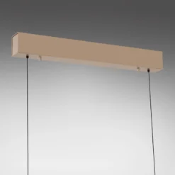 LED-Hängeleuchte ADRIANA, bronze, Länge 179 cm, Touchdimmer