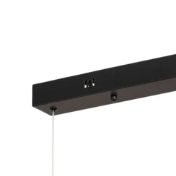 LED-Hängeleuchte Ancona, Metall, gold/schwarz, 4.000 K