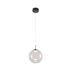 LED-Hängeleuchte Ariel, 1-flammig, Ø 25cm, Glas, Dimmer, CCT