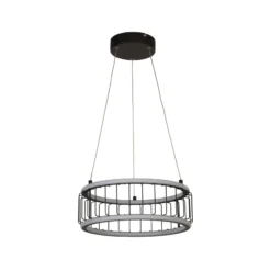 LED-Hängeleuchte Cage Ø 38cm
