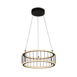 LED-Hängeleuchte Cage Ø 38cm