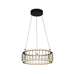 LED-Hängeleuchte Cage Ø 38cm