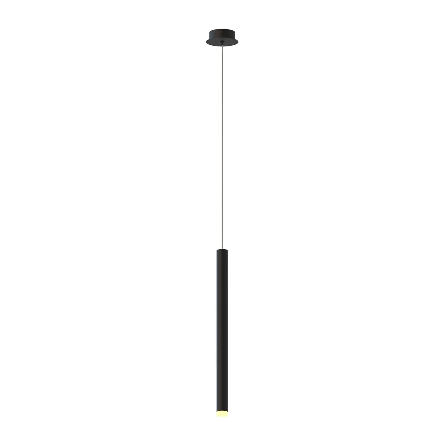 LED-Hängeleuchte Cala, Aluminium, schwarz