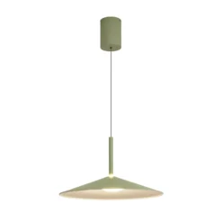 LED-Hängeleuchte Calice, grün, Ø 47,5 cm, höhenverstellbar