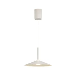 LED-Hängeleuchte Calice, weiß, Ø 32 cm, höhenverstellbar