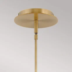 LED-Hängeleuchte Dax Mini, messing