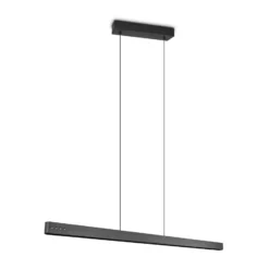 LED-Hängeleuchte Donegal, schwarz, Länge 150 cm, CCT