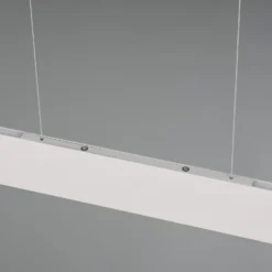 LED-Hängeleuchte Galway, hellgrau, up/down, CCT, Metall
