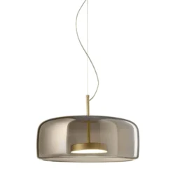 LED-Hängeleuchte Jube SP 1 G, grau, 3.000 K, DIM2