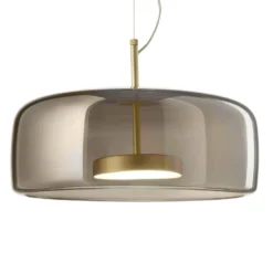 LED-Hängeleuchte Jube SP 1 G, grau, 3.000 K, DIM2