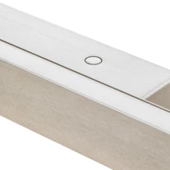LED-Hängeleuchte Lara, 134 cm, ausziehbar, nickel