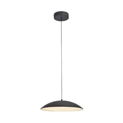 LED-Hängeleuchte LENTE, schwarz, Ø 40 cm, Metall, switchdim
