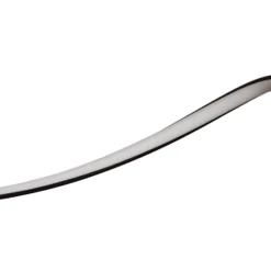 LED-Hängeleuchte Loop, Metall, schwarz-chrom, 4.000 K