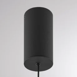 LED-Hängeleuchte LORA III, schwarz, Ø 36 cm, dimmbar 40° CCT