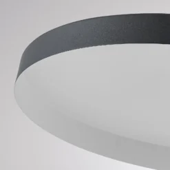 LED-Hängeleuchte LORA III, schwarz, Ø 36 cm, dimmbar 40° CCT