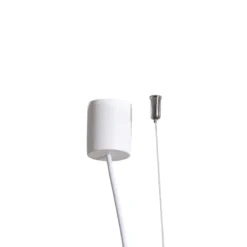 LED-Hängeleuchte Luxe, weiß, Länge 112,5 cm, Metall, 4.000 K