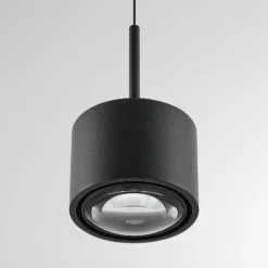 LED-Hängeleuchte MAG MINI, schwarz, Ø 9 cm, CCT, dim, Metall