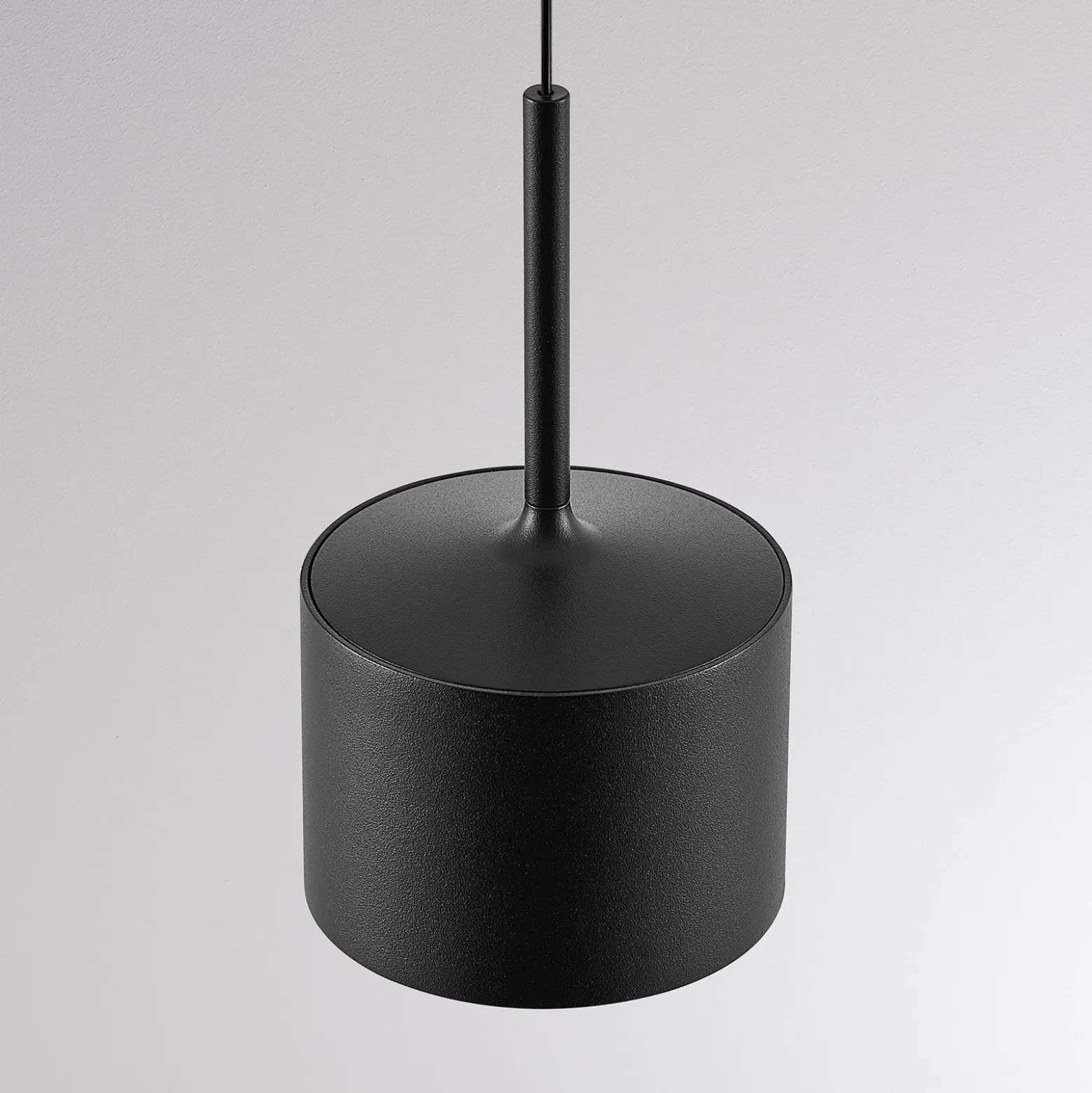 LED-Hängeleuchte MAG MINI, schwarz, Ø 9 cm, CCT, dim, Metall