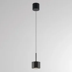 LED-Hängeleuchte MAG MINI, schwarz, Ø 9 cm, CCT, dim, Metall