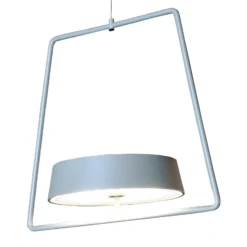 LED-Hängeleuchte Miram mit Akku, dimmbar, grün