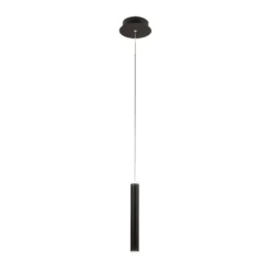 LED-Hängeleuchte Prado, 1-flammig, schwarz, dimmbar