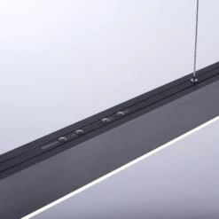 LED-Hängeleuchte PURE Moto, platin, dimmbar, CCT