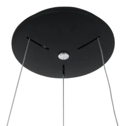 LED-Hängeleuchte Ringlede Ø 48 cm schwarz