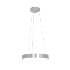 LED-Hängeleuchte Ringlede, Ø 48 cm, silber
