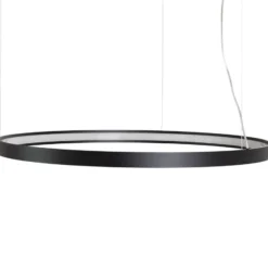 LED-Hängeleuchte Rio 110 waagerecht 3.000K schwarz