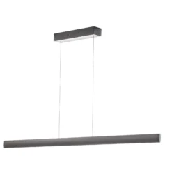 LED-Hängeleuchte Runa, schwarz, Länge 152 cm