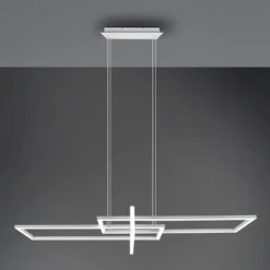 LED-Hängeleuchte Salinas, 4.000 K, weiß matt