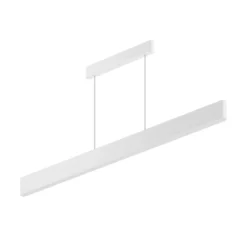 LED-Hängeleuchte Satori, Länge 114,4 cm, weiß, 2.700 K, Alu