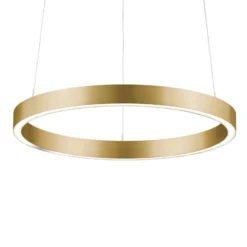 LED-Hängeleuchte Svea-40, Gestensensor, gold