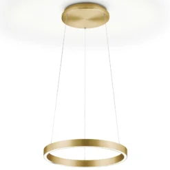 LED-Hängeleuchte Svea-40, Gestensensor, gold